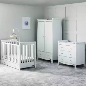 image of Ickle Bubba Snowdon 4 In 1 Mini 3 Piece Furniture Set - White