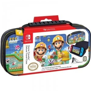 image of Mario Maker 2 Game Traveler Deluxe Travel Case for Nintendo Switch