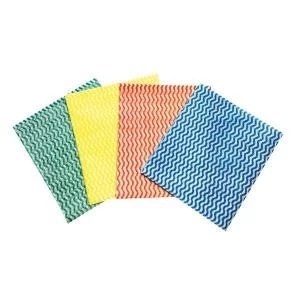 Image of Facilities All Purpose Cloths on a Roll W230xL500mm Yellow Roll 100