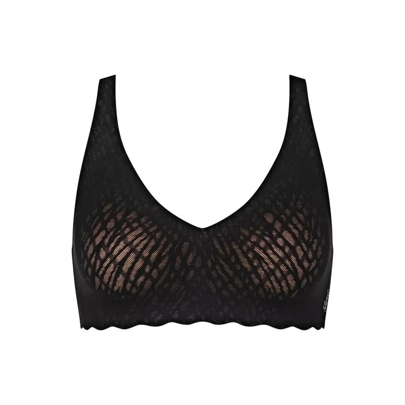 Image of Sloggi Zero Feel Bliss Bra Without Underwiring Black Women S;M;L;XL
