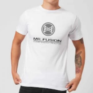 image of Back To The Future Mr Fusion T-Shirt - White