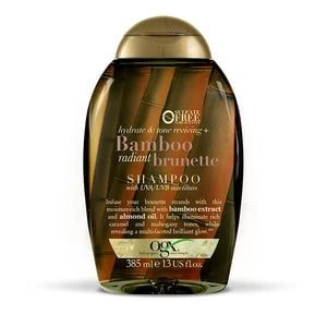 image of OGX Color Reviving + Bamboo Brunette Shampoo 385ml