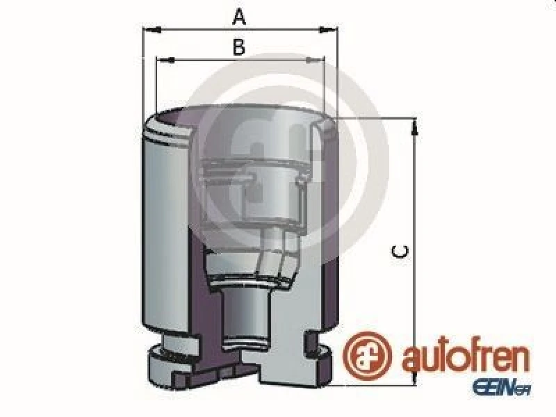 Image of AUTOFREN SEINSA Brake caliper piston AUTOFREN SEINSA D025637