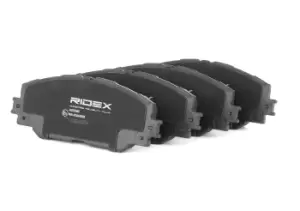 Image of RIDEX Brake pad set TOYOTA,SUBARU,LEXUS 402B0685 0446502220,0446502240,0446502310 0446502400,0446502410,0446512610,0446542160,0446542200,04465YZZDR
