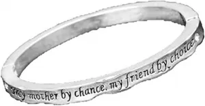 image of Equilibrium Hinged Bangle Mum Chance