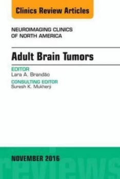 Image of Adult Brain Tumors by Lara a Brando Hardback