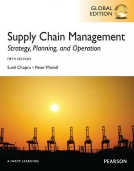 Image of Supply Chain Management by Sunil Chopra Paperback