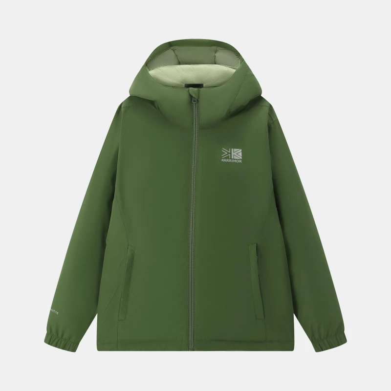 Image of Karrimor Unisex Kids Sierra Waterproof Thermolite Insulated Puffer Jacket Khaki unisex 7-8 (S)