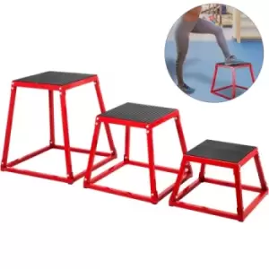 Image of Body Sport Standard Plyo Fitness Box Set Of 3 Includes: 12" ,18" ,24" New