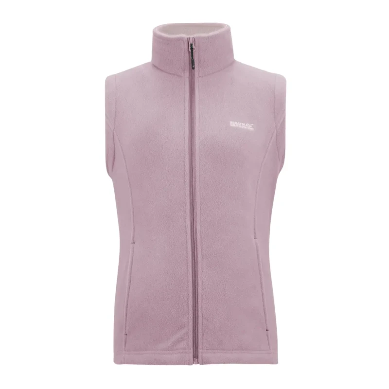 Image of Regatta Sleeveless zip fleece For Her Regatta Sweetness Violet Female 38