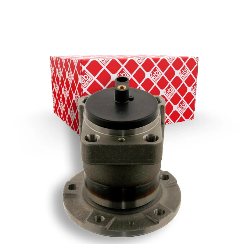Image of FEBI BILSTEIN 30886 Wheel bearing kit Rear Axle Right, with wheel hub Wheel Bearing Kit (654)