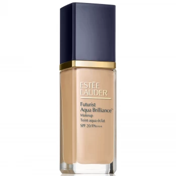 image of Estee Lauder Futurist Aqua Brilliance SPF20 Makeup 30ml (Various Shades) - 1C0 Cool Poreclain