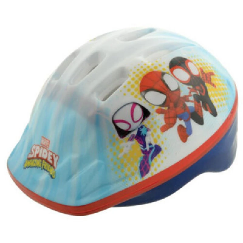 Image of Spidey and His Amazing Friends Spidey & His Amazing Friends Safety Helmet - Blue/white