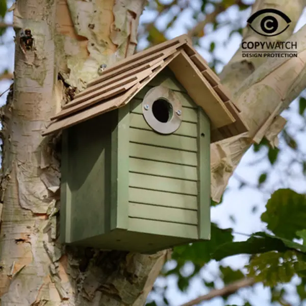 image of Wildlife World New England Nest Box-Green