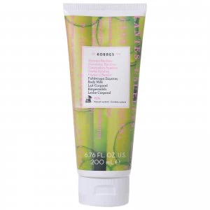 image of Korres Natural Cucumber Bamboo Body Milk 200ml