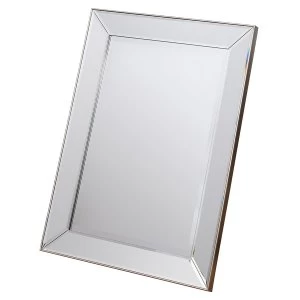 Image of Gallery Baskin Small Rectangle Bevelled Mirror