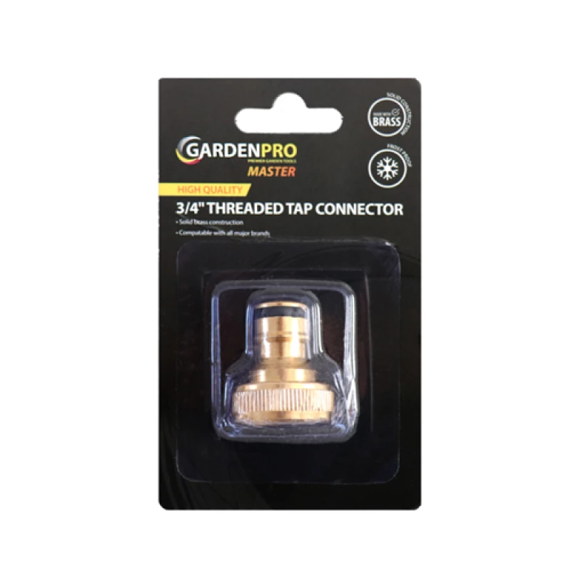 Image of Gardenpro Master Master Brass Threaded Tap Connector P607SNCP