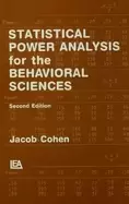 Image of statistical power analysis for the behavioral sciences