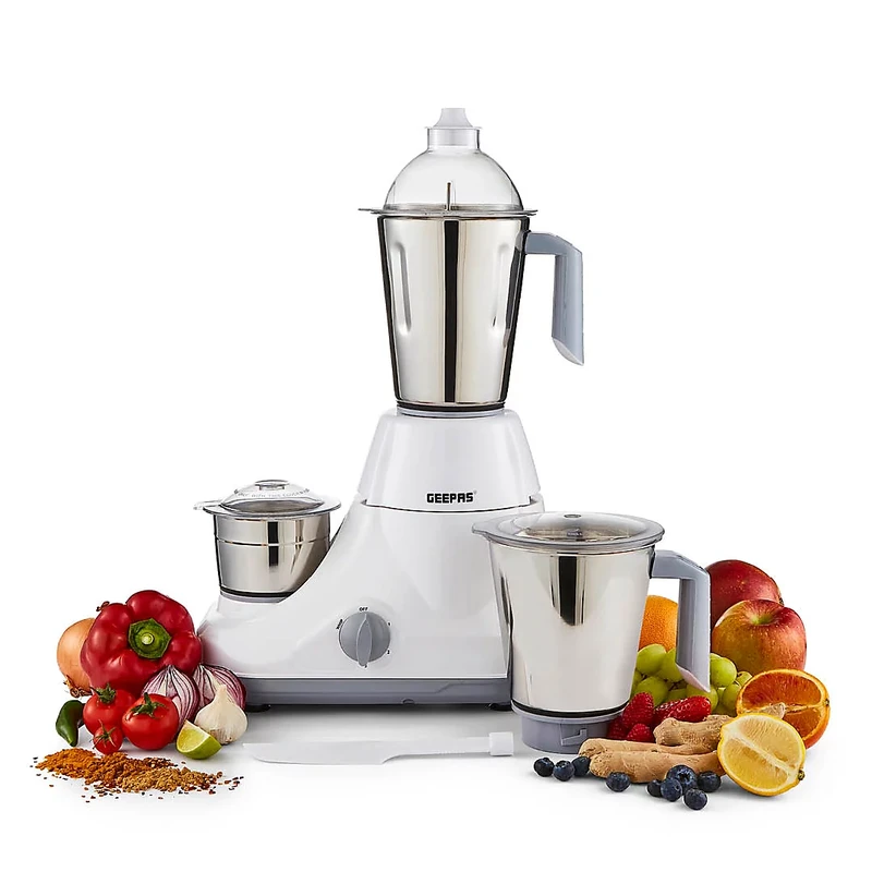 Image of Geepas GSB5081 3 In 1 750W Wet Dry Mixer Grinder Blender