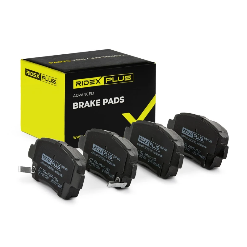 Image of RIDEX PLUS Brake pad set RIDEX PLUS 402B0698P