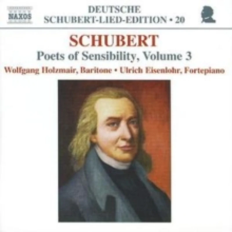 Image of Poets of Sensibility, Volume 3 (Holzmair, Eisenlohr) CD / Album