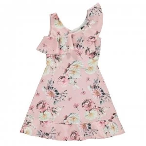 image of Firetrap Frill Dress Girls - Lotus Floral