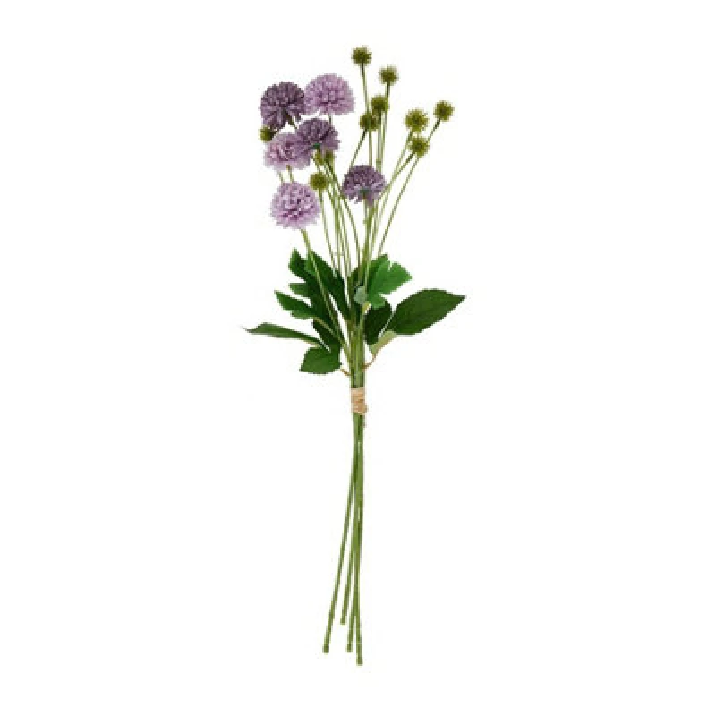 Image of Hill Interiors Chrysanthemum Artificial Flower in Purple Purple Unisex