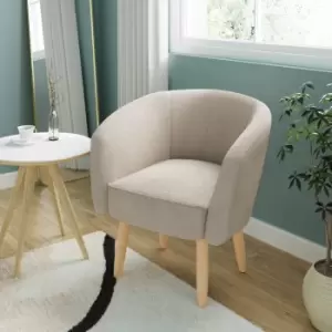 Image of Florence Boucle Chair Stone