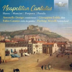 image of Hasse/Mancini/Porpora/Porsile Neapolitan Cantatas by Johann Adolf Hasse CD Album