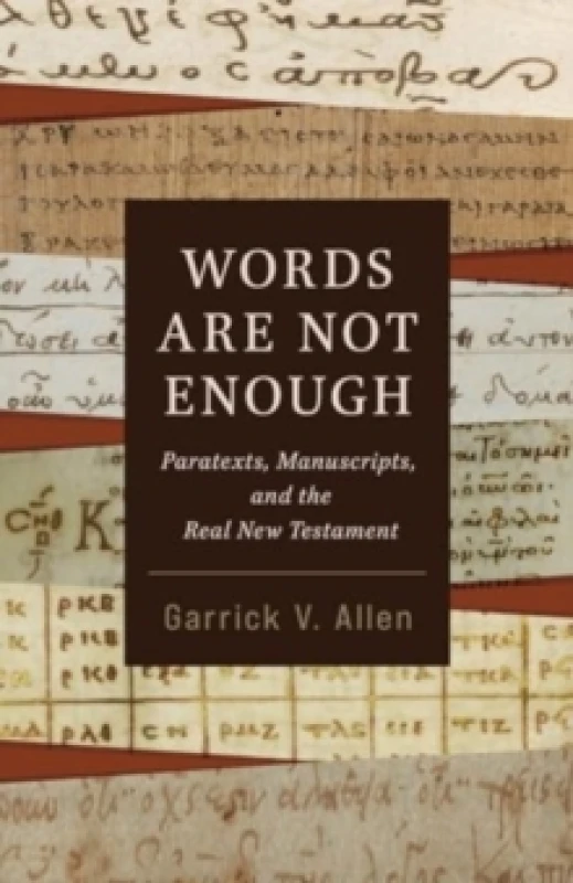 Image of Words Are Not Enough. Paperback. By Garrick V Allen Books