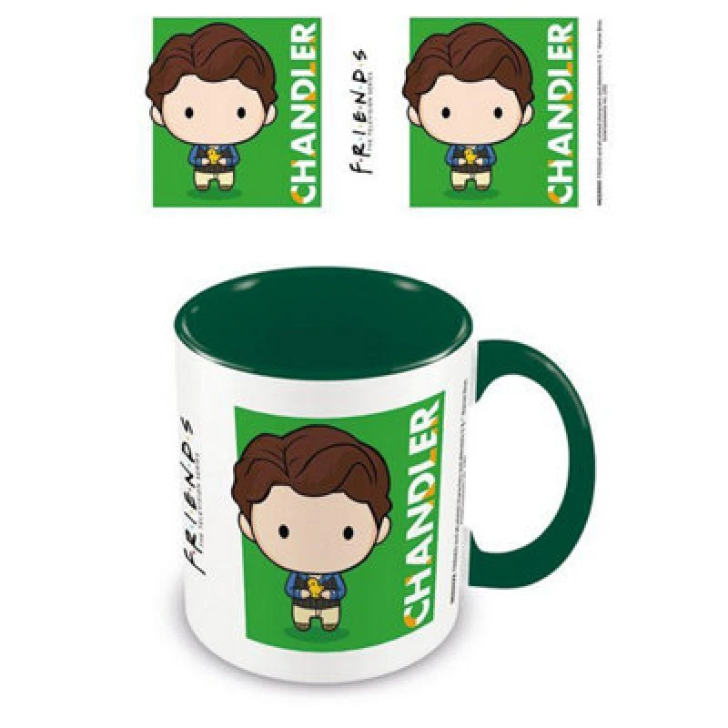 Image of Friends Chibi Chandler Mug Green unisex