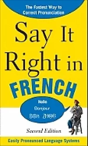Image of say it right in french 2nd edition