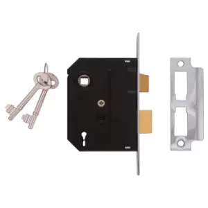 Image of Union J2295-PL-2.50 2295 2 Lever Mortice Sashlock Polished Brass 6...