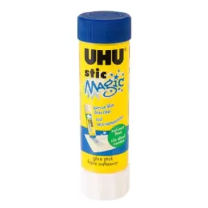 image of UHU 3-43396 Stic Magic Colour-Change Solvent-Free Glue Stick 40g