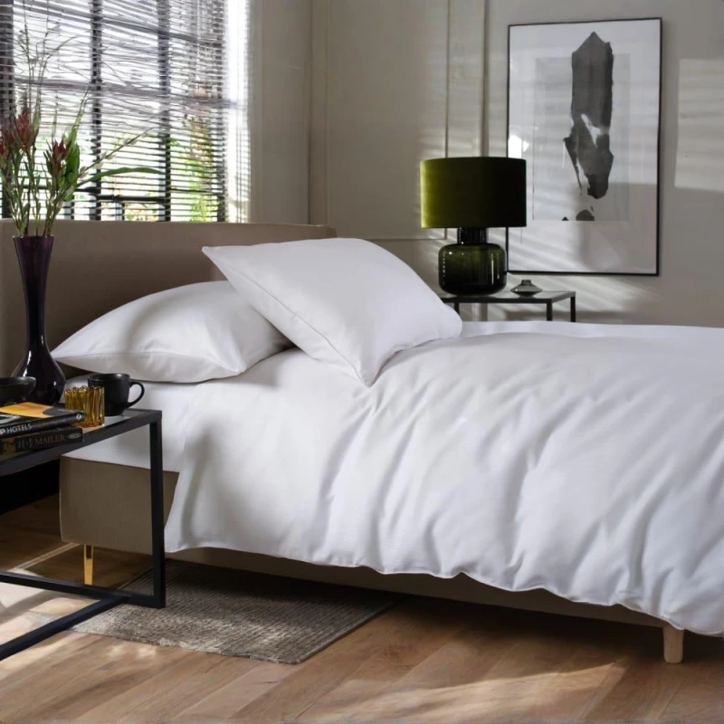 Image of The Lyndon Company Duvet Cover Sets Duvet Cover Sets Double White 94055301030