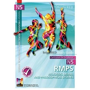 Image of BrightRED Study Guide National 5 RMPS (Religious, Moral and Philosophical Studies) Paperback / softback 2018