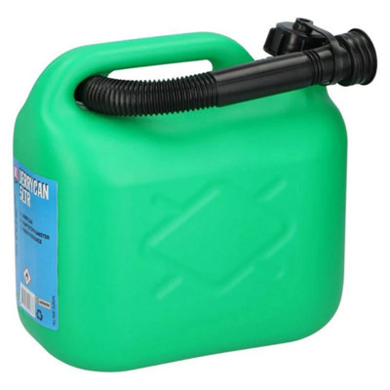 Image of 5L Fuel Jerry Can Petrol Diesel Car Spout Nozzle Lawnmower Motorbike Motorcycle