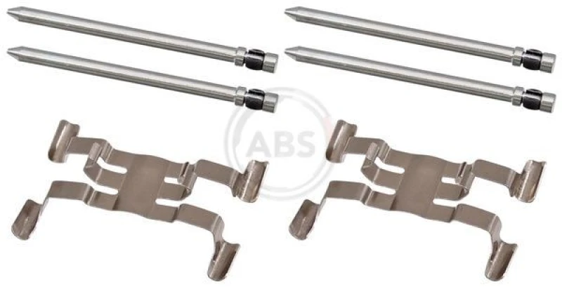 Image of A.B.S. Brake pad fitting kit A.B.S. 1982Q