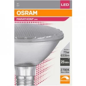Image of OSRAM LED (monochrome) EEC A (A++ - E) E27 Reflector Warm white (Ø x L) 95.0 mm x 91.0 mm