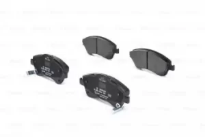Image of Bosch 0986494187 BP1134 Brake Pad Set Disc Brake Front Axle
