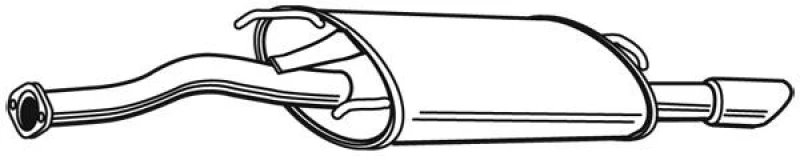 Image of Rear silencer VEGAZ MOS-175