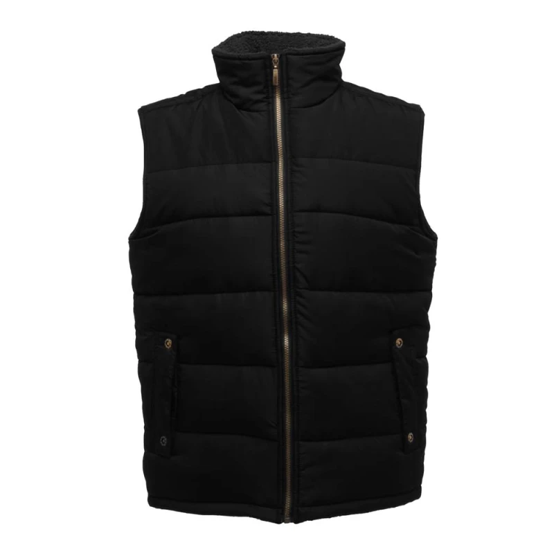 Image of Regatta Professional Mens Standout Altoona Insulated Bodywarmer Jacket in Black Size: XS Black Male XS