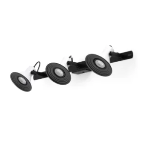 Image of Cup 3 Light Indoor Adjustable Wall Spotlight White, Black, GU10