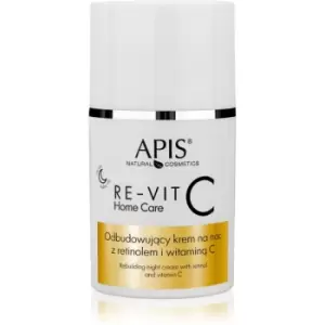 image of Apis Natural Cosmetics Re-Vit C Home Care Moisturising Anti-Wrinkle Night Cream 50ml