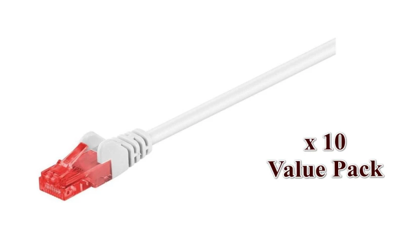 Image of Microconnect V-UTP6005WVP networking cable White 0.5 m Cat6 U/UTP (UTP
