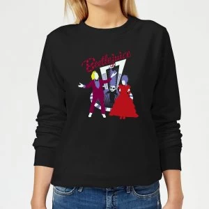 image of Beetlejuice Womens Sweatshirt - Black - 5XL