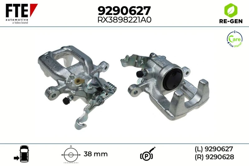 Image of Brake caliper FTE 9290627