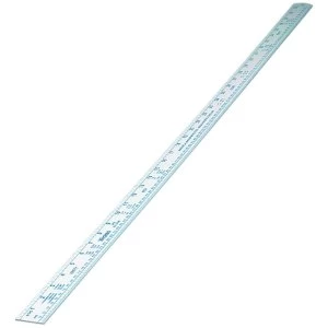 Image of Wickes General Purpose Aluminium Rule 1m