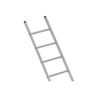 Image of Zarges Industrial Single Aluminium Ladder 2.21m 7 Rungs