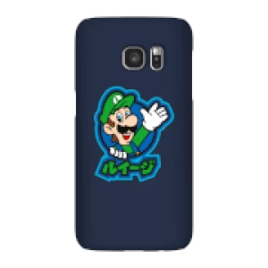 image of Nintendo Super Mario Luigi Kanji Phone Case - Samsung S7 - Snap Case - Gloss